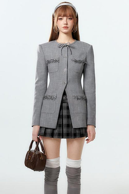 フレグランスウエストジャケットボウ