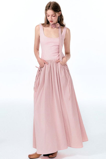 Kleid Coolred Pink Sleeve Mint Long Knot