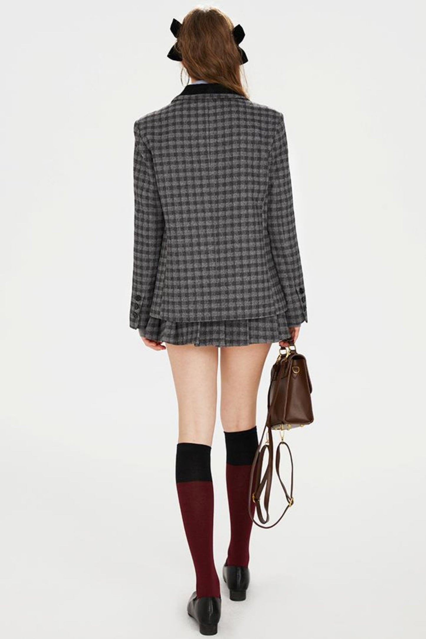 ハーフスカートジャケットとセットアップ レトロタータン