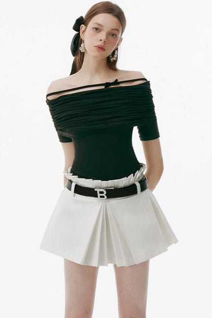 プリーツスカートセットアップ