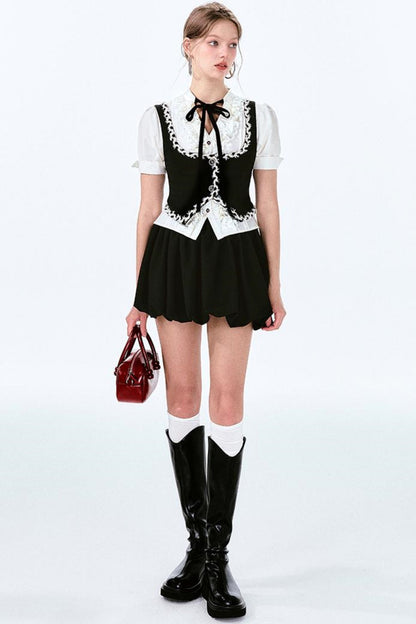 パネルレース スパイシーミントベスト