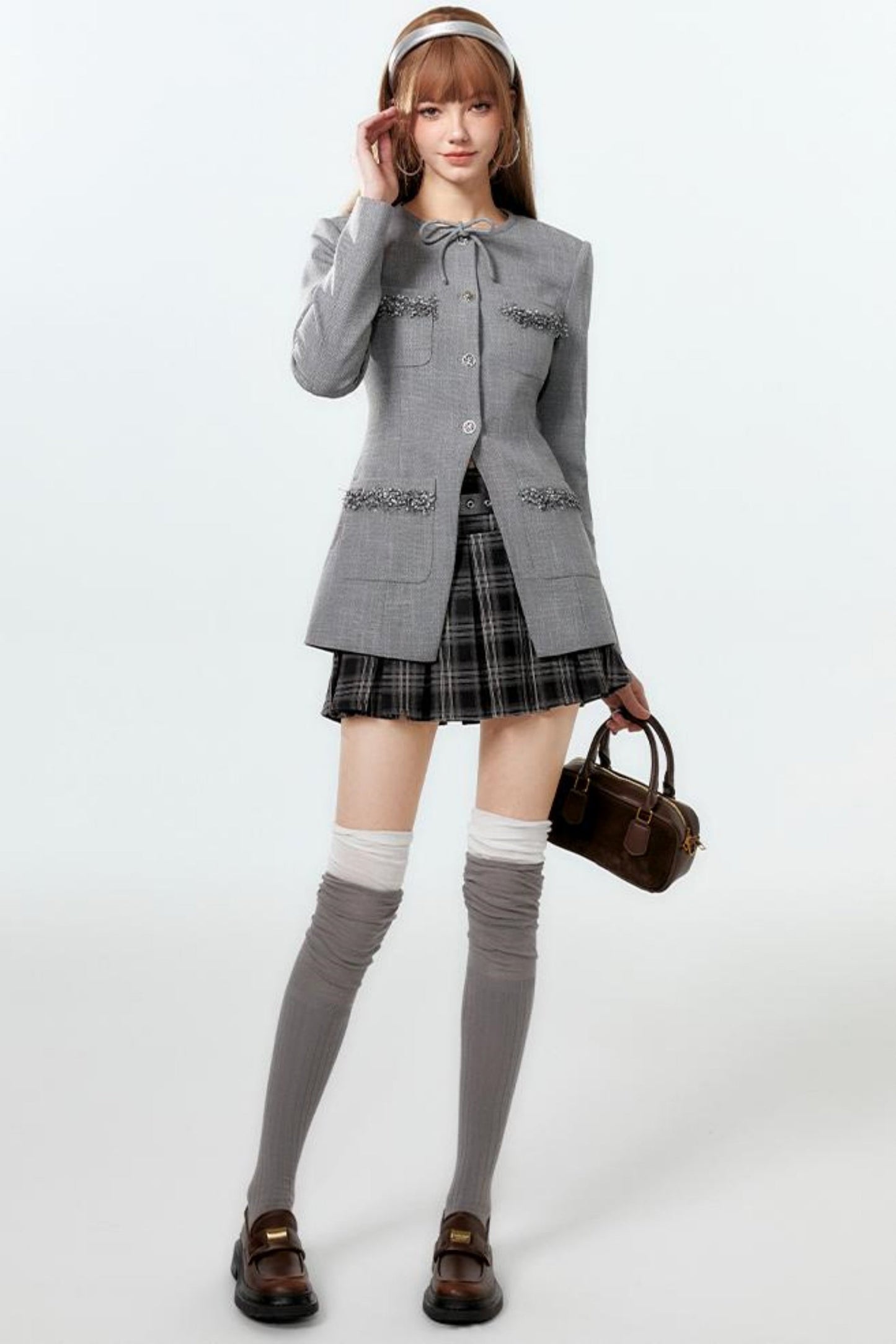 フレグランスウエストジャケットボウ