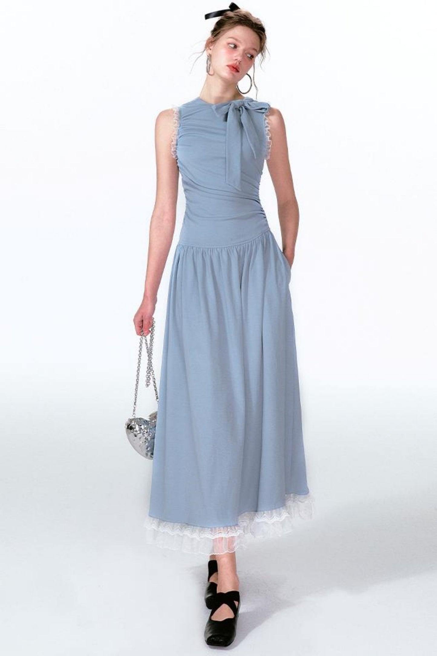 Kleid Butterfly Minty