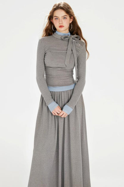 Kleider mit Kordelzug-Silhouette