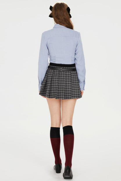 ハーフスカートジャケットとセットアップ レトロタータン