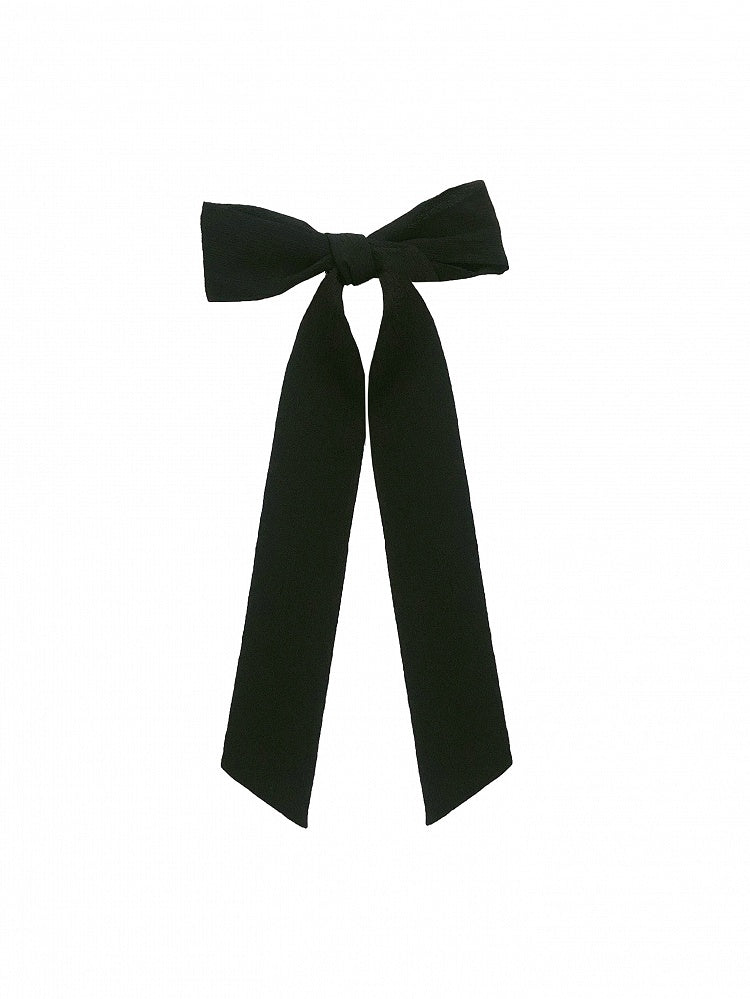 Brooch Black Bowknot