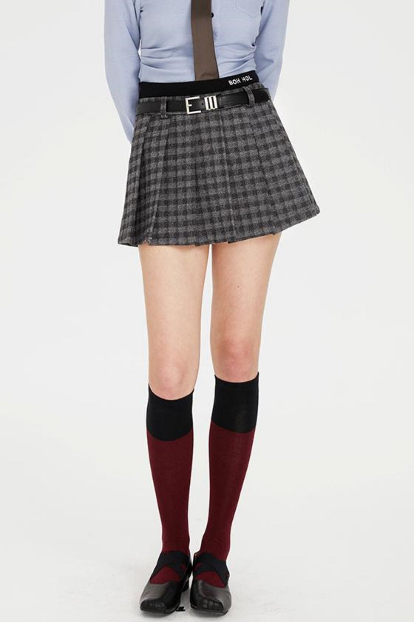 ハーフスカートジャケットとセットアップ レトロタータン