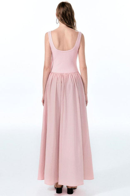 Kleid Coolred Pink Sleeve Mint Long Knot