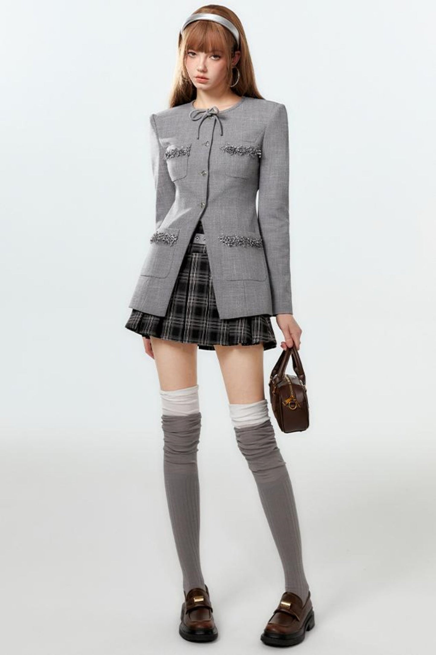 フレグランスウエストジャケットボウ