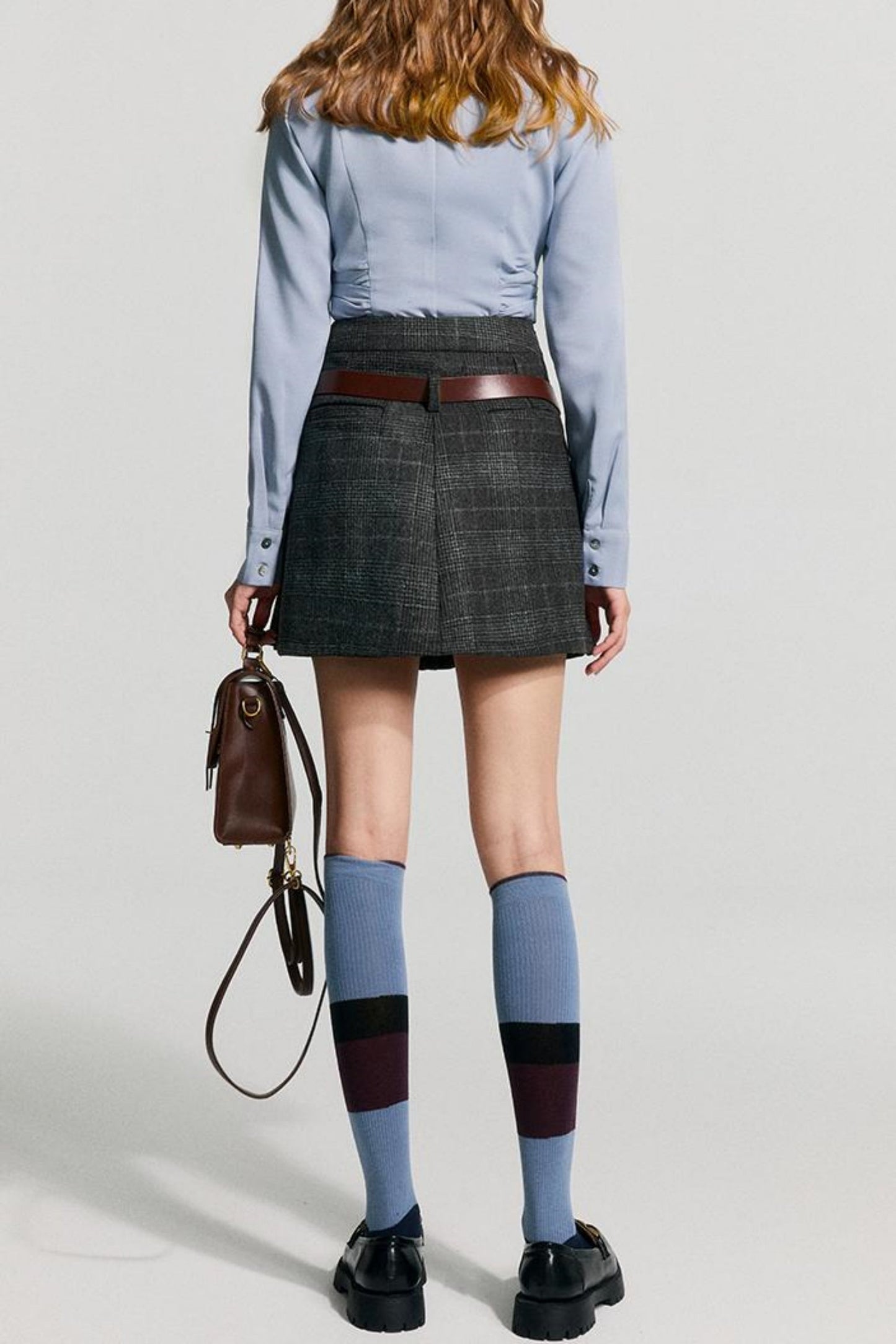 ミントブラウス スリムフィット