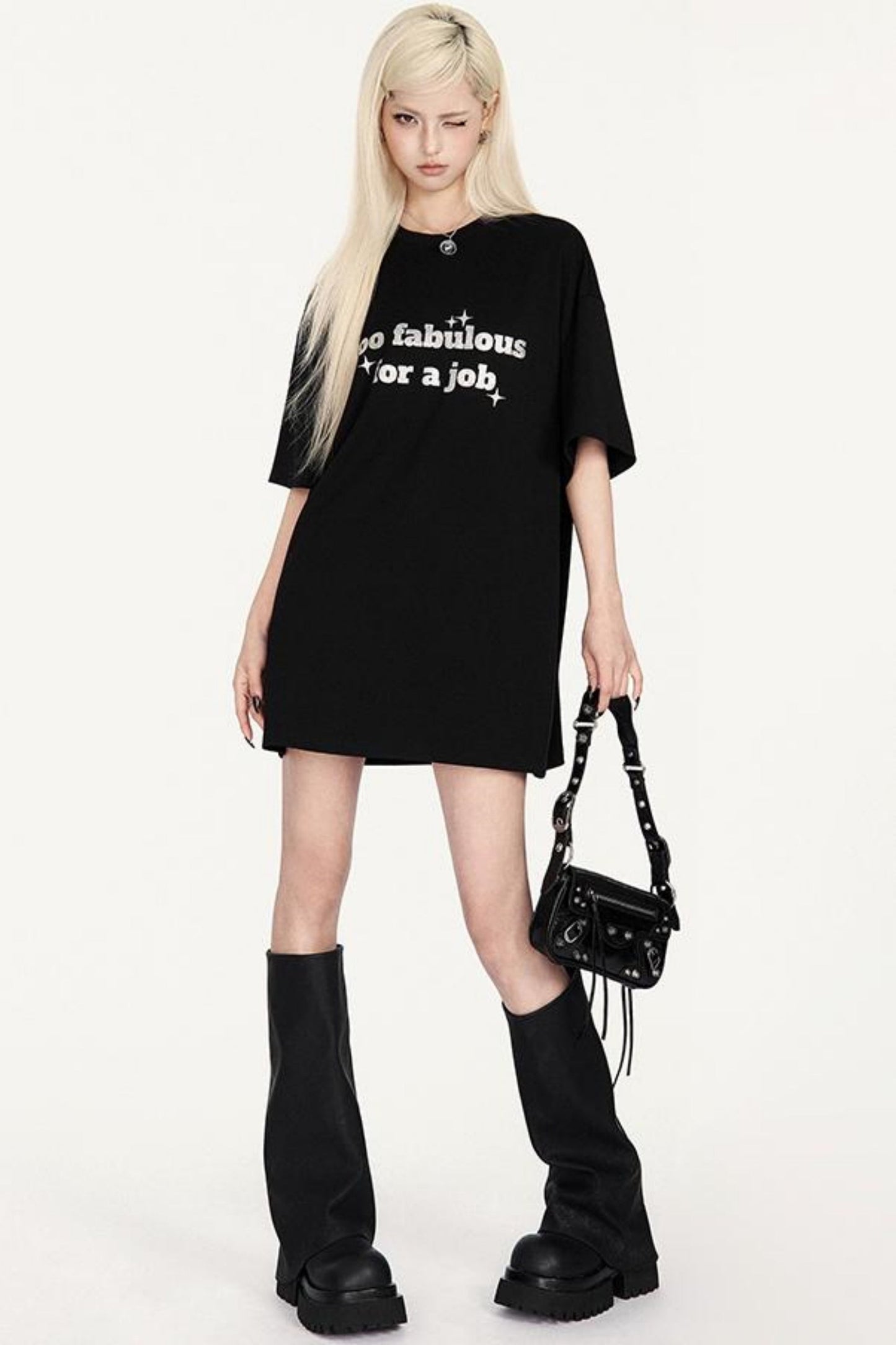 グリッターストリートTシャツ