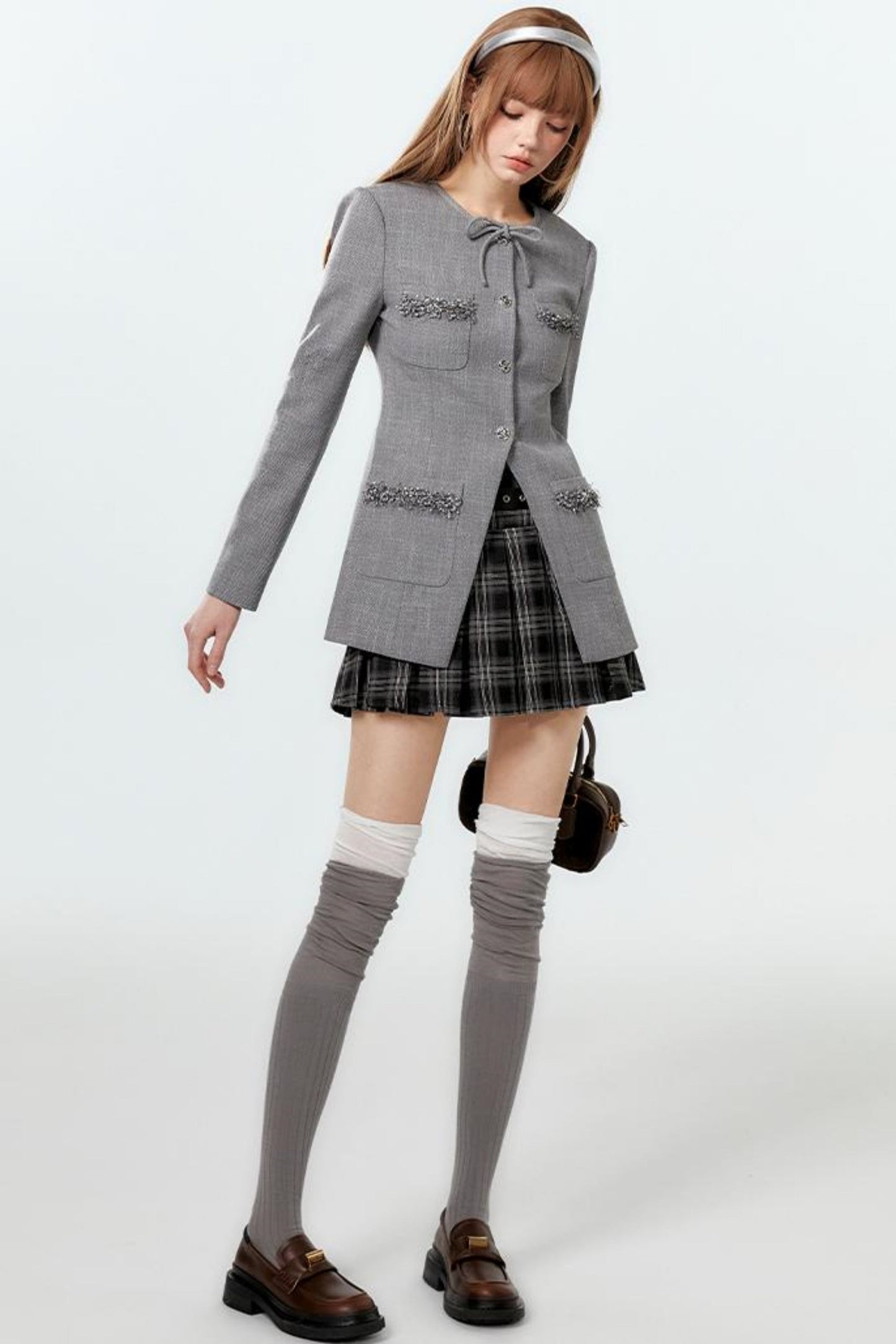 フレグランスウエストジャケットボウ