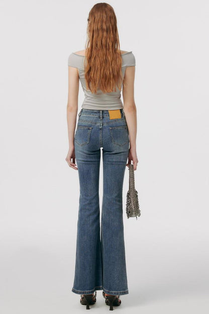 ガールミントニットフローラルトップス