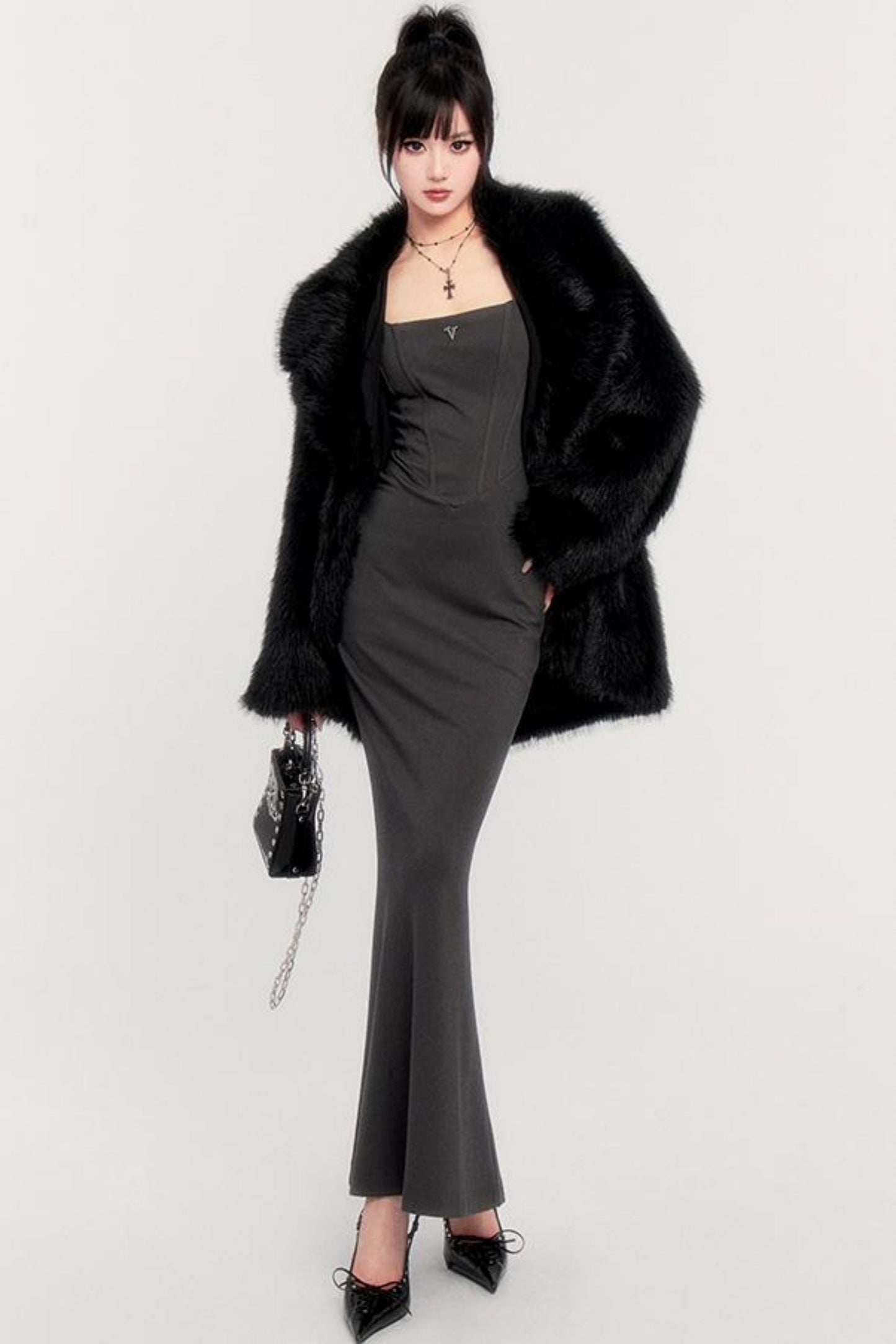 ドレス クラシック スクエア マーメイド