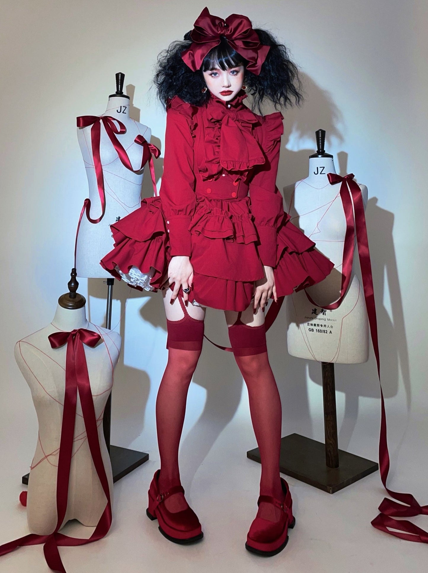 Gothic Blouse Dark Subculture