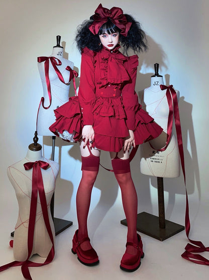 Gothic Blouse Dark Subculture