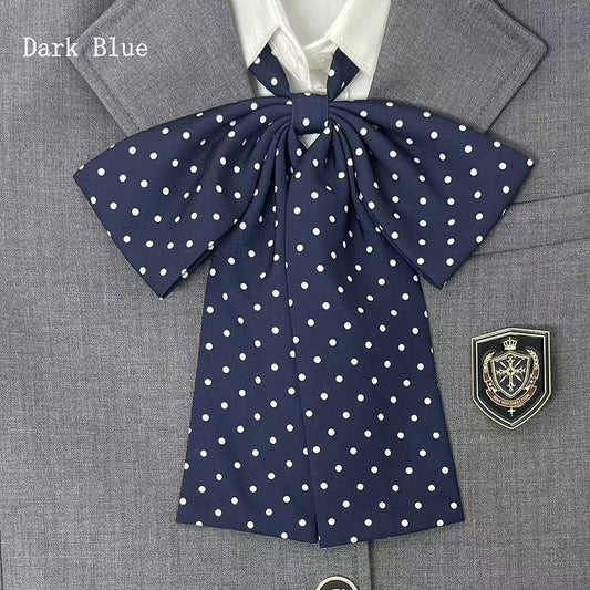 11 Color Tie Options Bow Polka-Dot Pattern