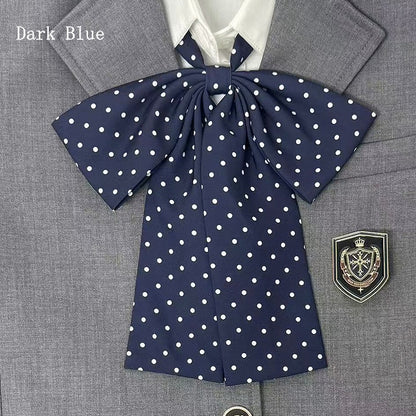 Tie Pattern 11 Bow Color Options Polka-Dot