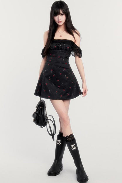 Provence Slim Style Kleid Taille