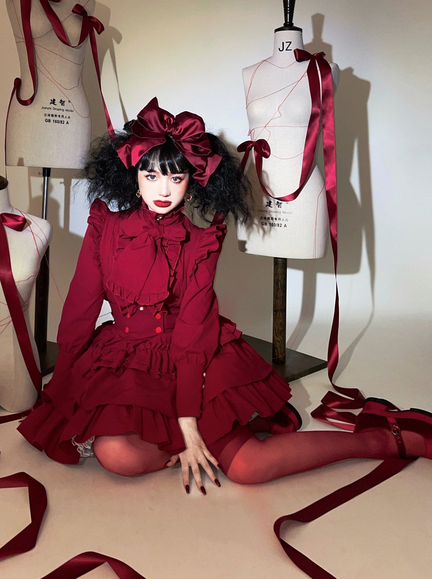 Gothic Blouse Dark Subculture