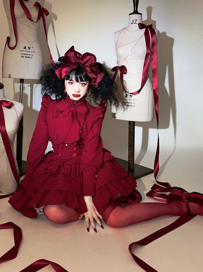 Gothic Blouse Dark Subculture