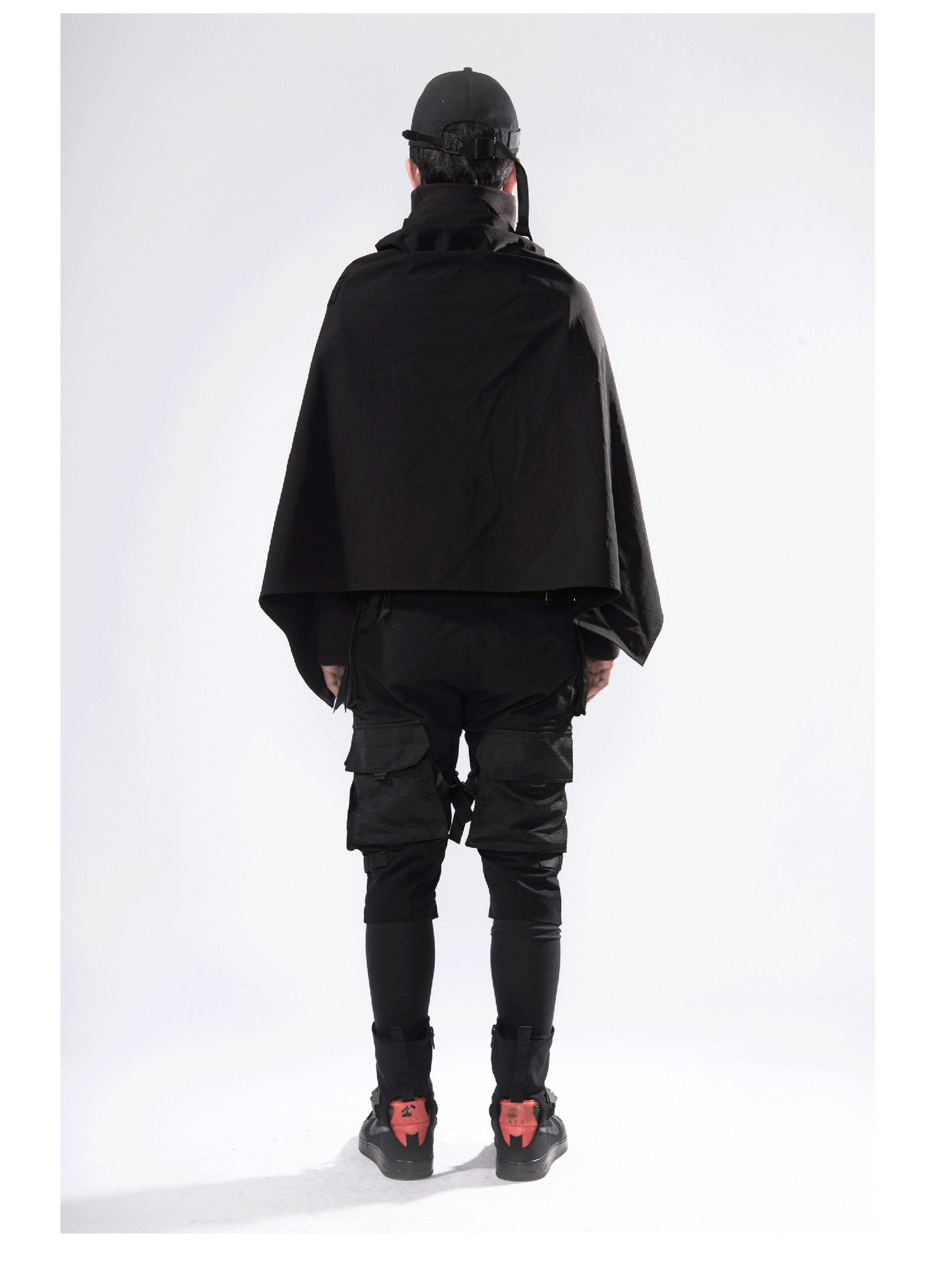 Gothic Halloween Black Cloak