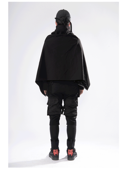 Gothic Halloween Black Cloak