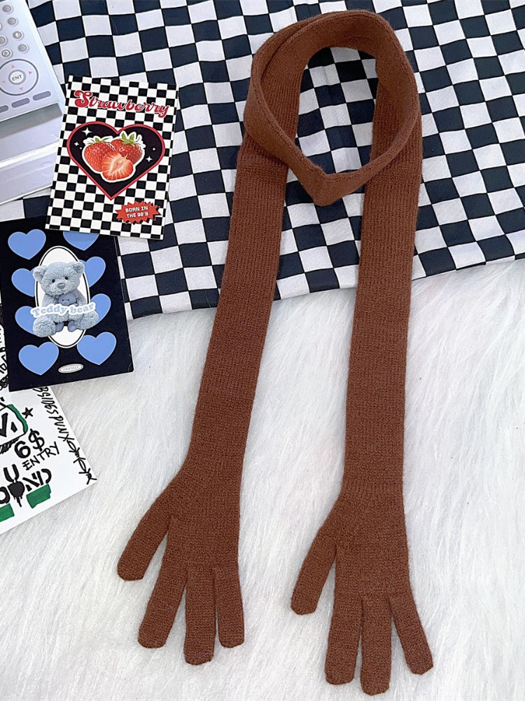 Y2K Handförmiger Schal