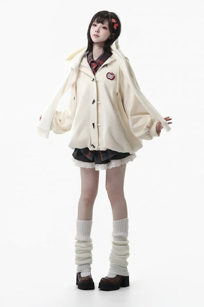 Waistband Daily Comfort Elastic Lace - Grey Kawaii Trim with Skirt