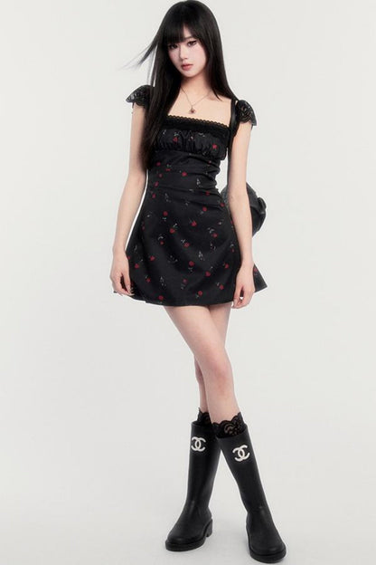 Provence Slim Style Kleid Taille