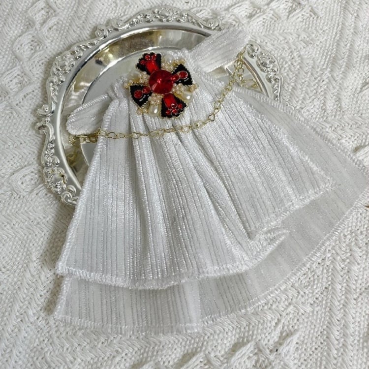 ヴァンパイアバニードラキュラゴシックバッグ ブラック＆レッド