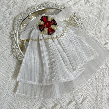 ヴァンパイアバニードラキュラゴシックバッグ ブラック＆レッド