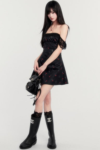 Provence Slim Style Kleid Taille