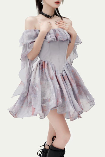 Romance Atelier Off-Shoulder-Kleid