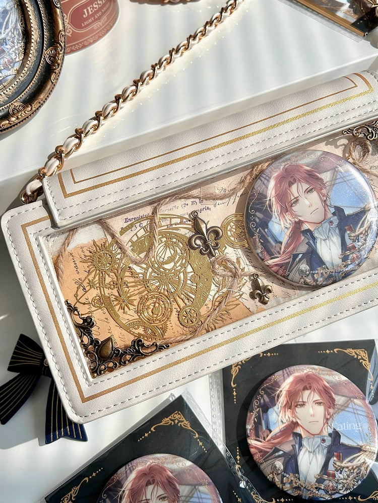 Envelope Beige Bag Crossbody Design Ita Rose Shaped