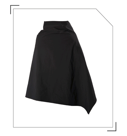 Gothic Halloween Black Cloak