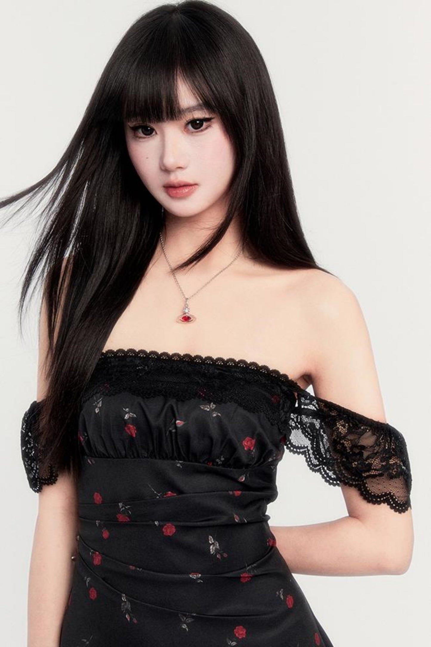 スタイルウエストプロヴァンスドレススリム