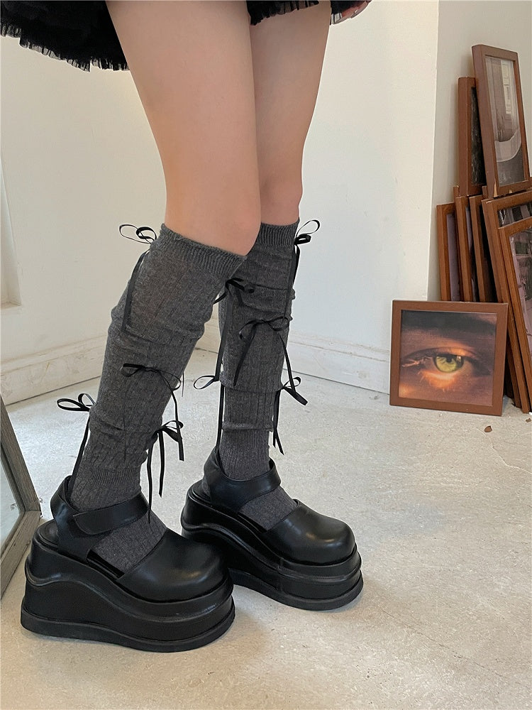 Stockings Balletcore Options 6 Bowknot Ribbon Color