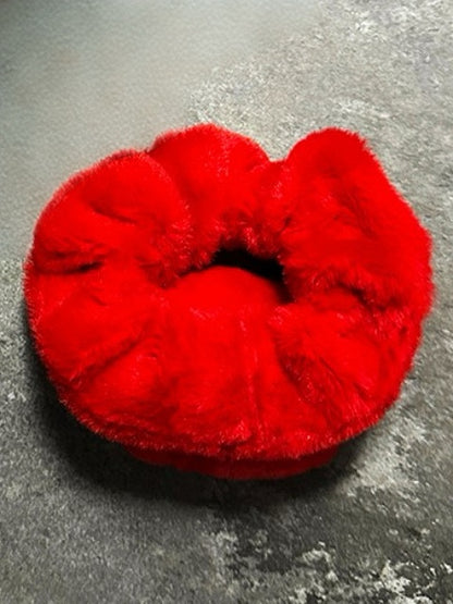 Scrunchie Devil Red Gothic