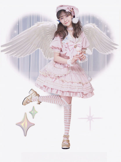 3 Colors Nautical Striped Pattern Knitted Calf Socks