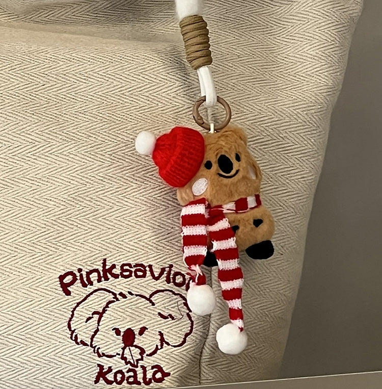 コアラベージュオープントップショルダーバッグ