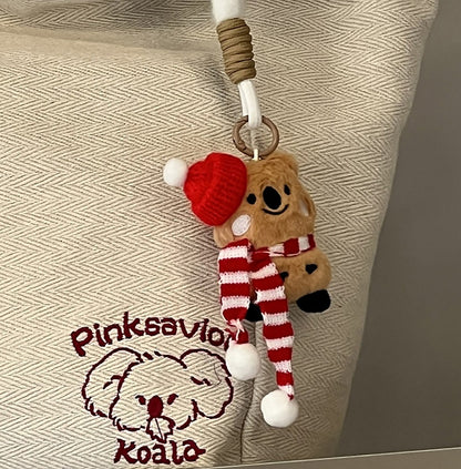 コアラベージュオープントップショルダーバッグ