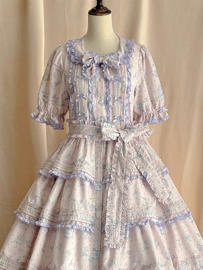 Multicolor Lolita Printed Belt - Miss Point