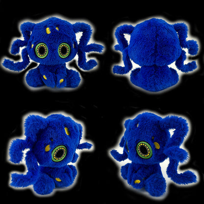 Blue Octopus Gothic Plushie