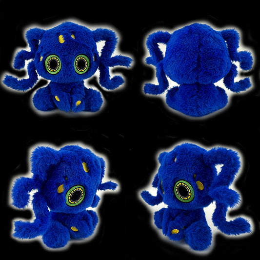 Blue Octopus Gothic Plushie