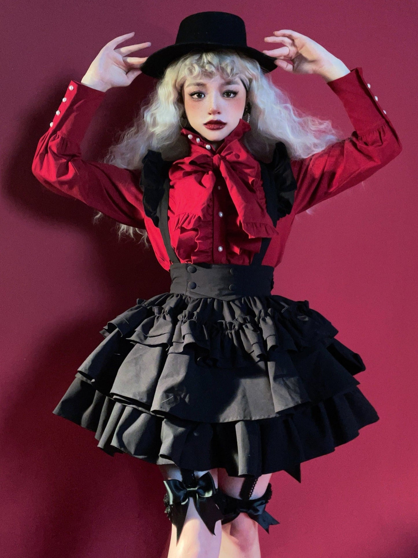 Gothic Blouse Dark Subculture