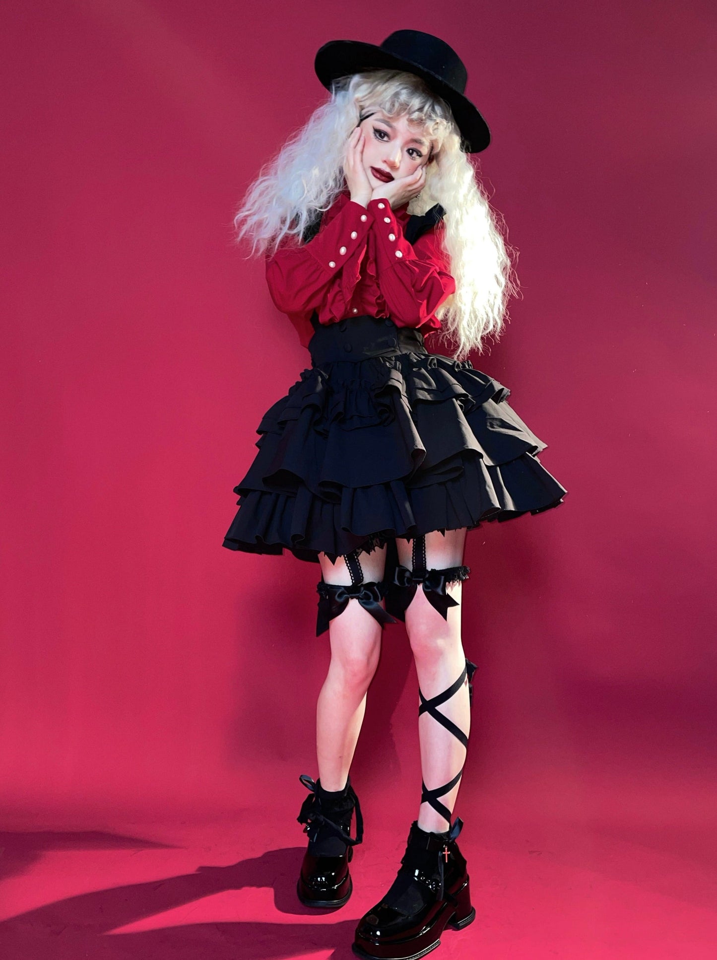 Gothic Blouse Dark Subculture