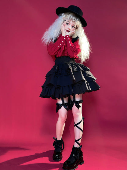 Gothic Blouse Dark Subculture