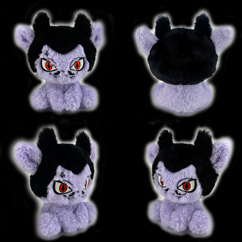 Purple Vampire Gothic Plushie