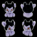 Purple Vampire Gothic Plushie
